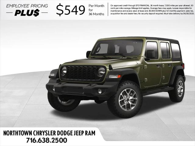 2025 Jeep Wrangler WRANGLER 4-DOOR SPORT S