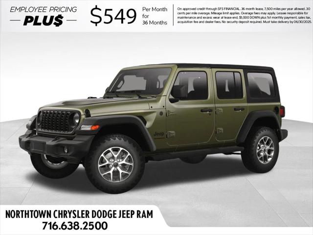 2025 Jeep Wrangler WRANGLER 4-DOOR SPORT S
