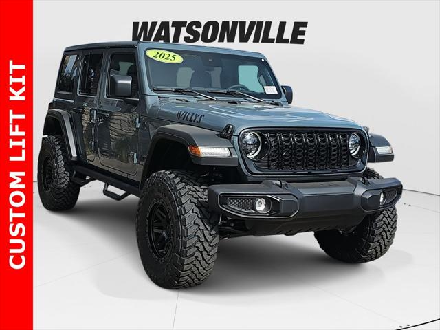 2025 Jeep Wrangler WRANGLER 4-DOOR WILLYS 2025 Jeep Wrangler WRANGLER 4-DOOR WILLYS
