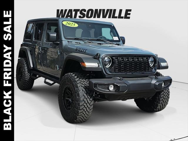 2025 Jeep Wrangler WRANGLER 4-DOOR WILLYS 2025 Jeep Wrangler WRANGLER 4-DOOR WILLYS