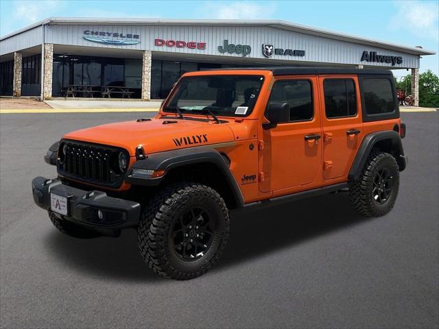 2025 Jeep Wrangler WRANGLER 4-DOOR WILLYS 2025 Jeep Wrangler WRANGLER 4-DOOR WILLYS