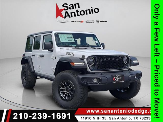 2025 Jeep Wrangler WRANGLER 4-DOOR WILLYS 2025 Jeep Wrangler WRANGLER 4-DOOR WILLYS