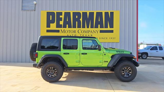 2025 Jeep Wrangler WRANGLER 4-DOOR WILLYS 2025 Jeep Wrangler WRANGLER 4-DOOR WILLYS