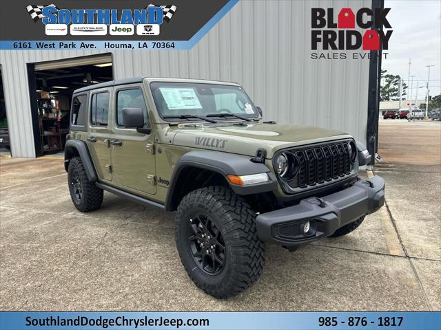 2025 Jeep Wrangler WRANGLER 4-DOOR WILLYS 2025 Jeep Wrangler WRANGLER 4-DOOR WILLYS