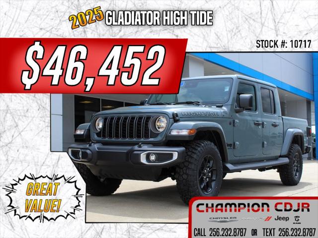 2025 Jeep Gladiator GLADIATOR HIGH TIDE 4X4 2025 Jeep Gladiator GLADIATOR HIGH TIDE 4X4