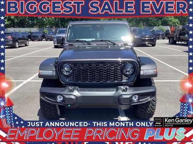 2025 Jeep Wrangler WRANGLER 4-DOOR WILLYS 2025 Jeep Wrangler WRANGLER 4-DOOR WILLYS