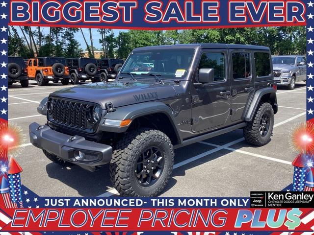 2025 Jeep Wrangler WRANGLER 4-DOOR WILLYS 2025 Jeep Wrangler WRANGLER 4-DOOR WILLYS