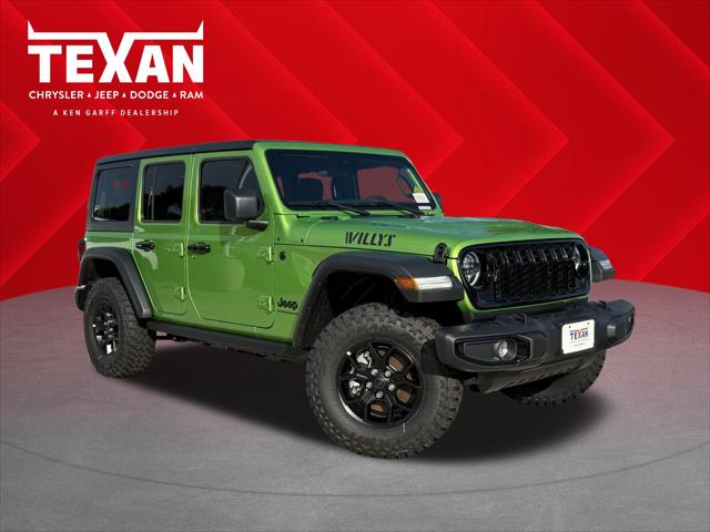 2025 Jeep Wrangler WRANGLER 4-DOOR WILLYS 2025 Jeep Wrangler WRANGLER 4-DOOR WILLYS