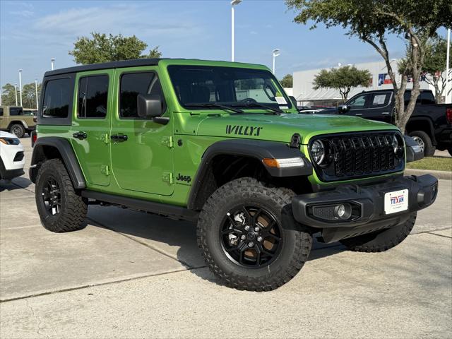 2025 Jeep Wrangler WRANGLER 4-DOOR WILLYS 2025 Jeep Wrangler WRANGLER 4-DOOR WILLYS