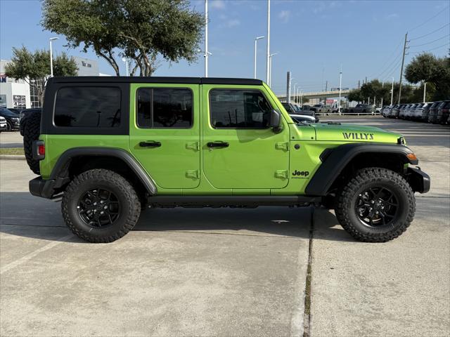 2025 Jeep Wrangler WRANGLER 4-DOOR WILLYS 2025 Jeep Wrangler WRANGLER 4-DOOR WILLYS