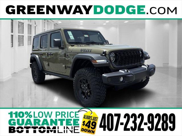 2025 Jeep Wrangler WRANGLER 4-DOOR WILLYS