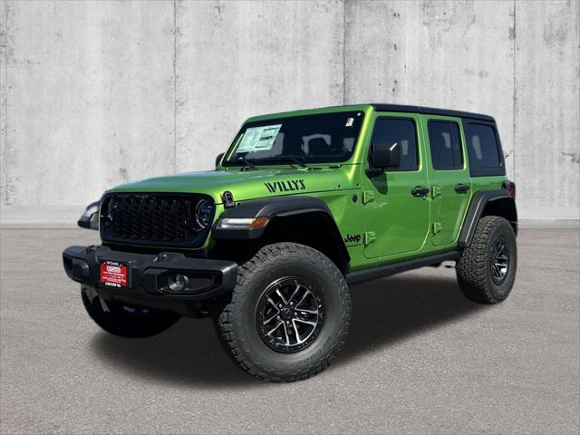 2025 Jeep Wrangler WRANGLER 4-DOOR WILLYS 2025 Jeep Wrangler WRANGLER 4-DOOR WILLYS