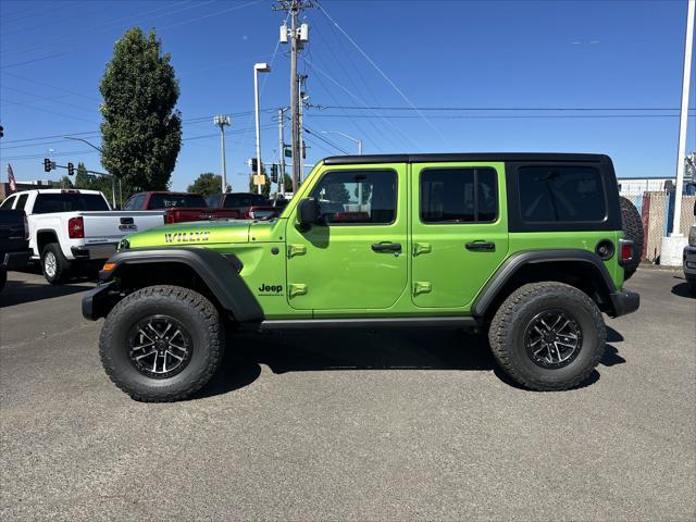2025 Jeep Wrangler WRANGLER 4-DOOR WILLYS 2025 Jeep Wrangler WRANGLER 4-DOOR WILLYS