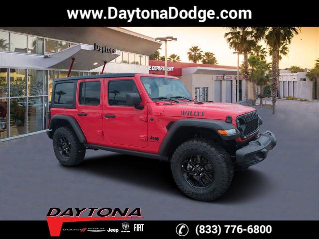 2025 Jeep Wrangler WRANGLER 4-DOOR WILLYS 2025 Jeep Wrangler WRANGLER 4-DOOR WILLYS