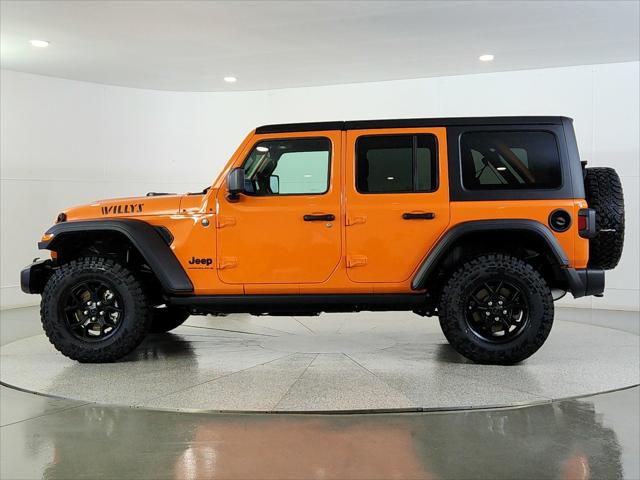 2025 Jeep Wrangler WRANGLER 4-DOOR WILLYS 2025 Jeep Wrangler WRANGLER 4-DOOR WILLYS