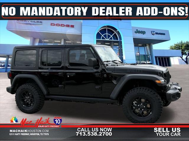 2025 Jeep Wrangler WRANGLER 4-DOOR WILLYS 2025 Jeep Wrangler WRANGLER 4-DOOR WILLYS