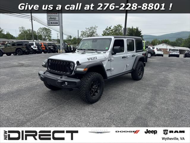2024 Jeep Wrangler 4-Door Willys 4x4