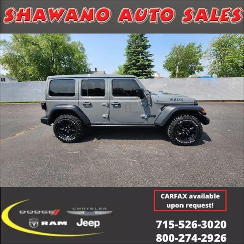 2021 Jeep Wrangler Unlimited Willys 4x4