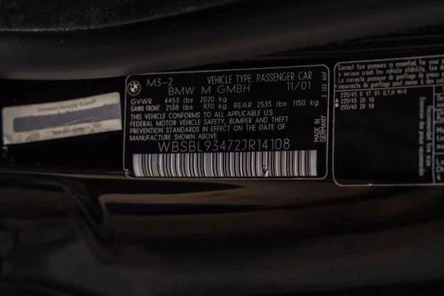 2002 BMW M3 Standard