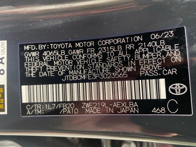 2023 Toyota Corolla Hybrid LE
