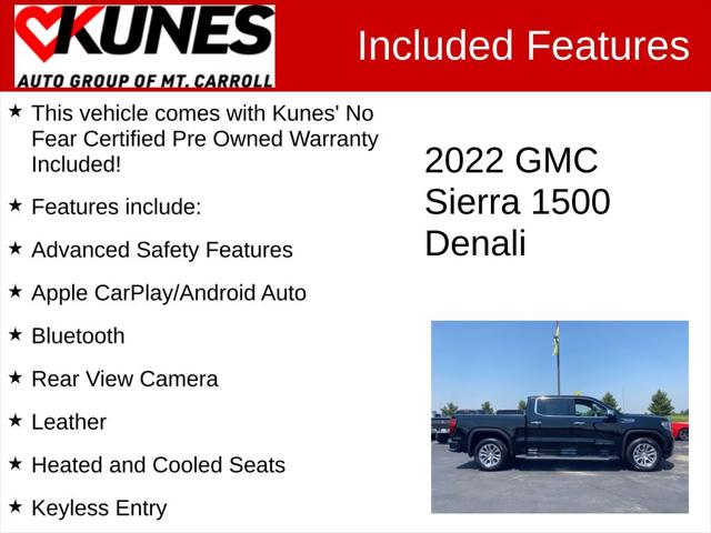 2022 GMC Sierra 1500 4WD Crew Cab Short Box Denali