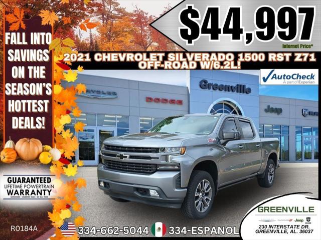 2021 Chevrolet Silverado 1500 4WD Crew Cab Short Bed RST