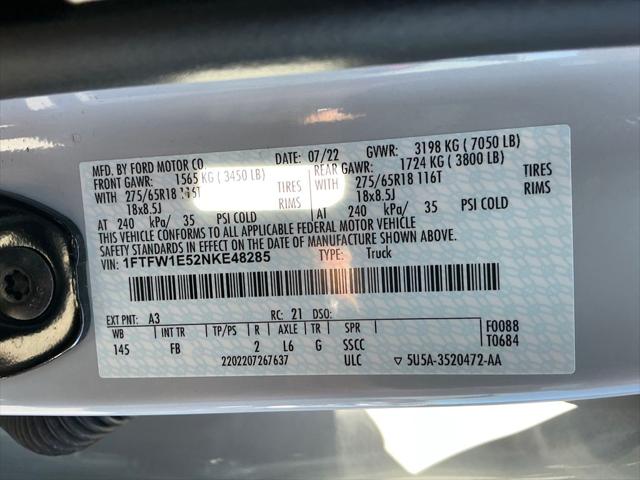Used 2022 Ford F-150 For Sale in Muscle Shoals, AL