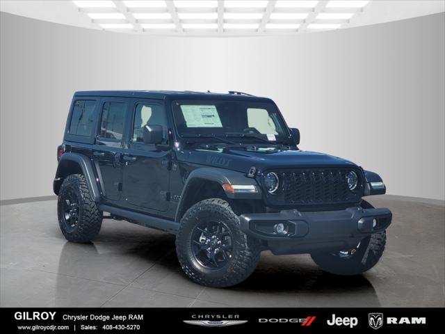 2025 Jeep Wrangler WRANGLER 4-DOOR WILLYS 2025 Jeep Wrangler WRANGLER 4-DOOR WILLYS