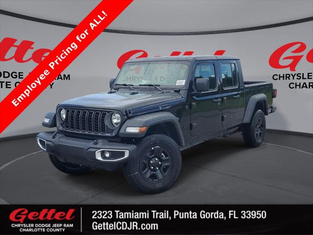 2025 Jeep Gladiator GLADIATOR SPORT 4X4 2025 Jeep Gladiator GLADIATOR SPORT 4X4