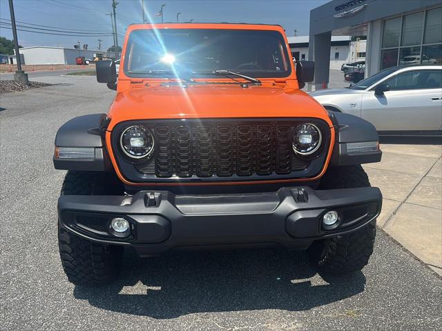 2025 Jeep Wrangler WRANGLER 4-DOOR WILLYS 2025 Jeep Wrangler WRANGLER 4-DOOR WILLYS