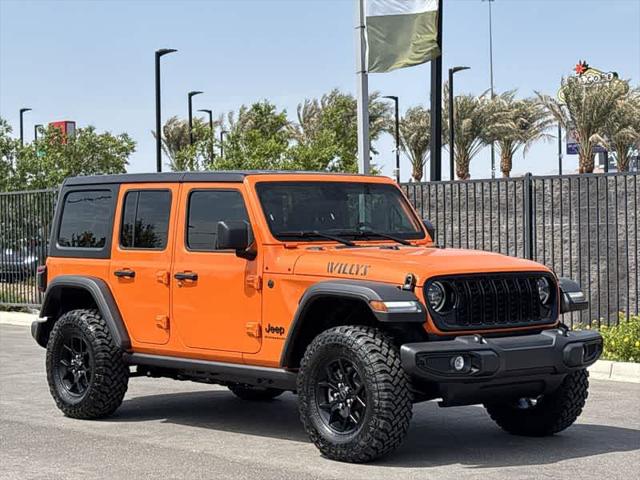 2025 Jeep Wrangler WRANGLER 4-DOOR WILLYS 2025 Jeep Wrangler WRANGLER 4-DOOR WILLYS