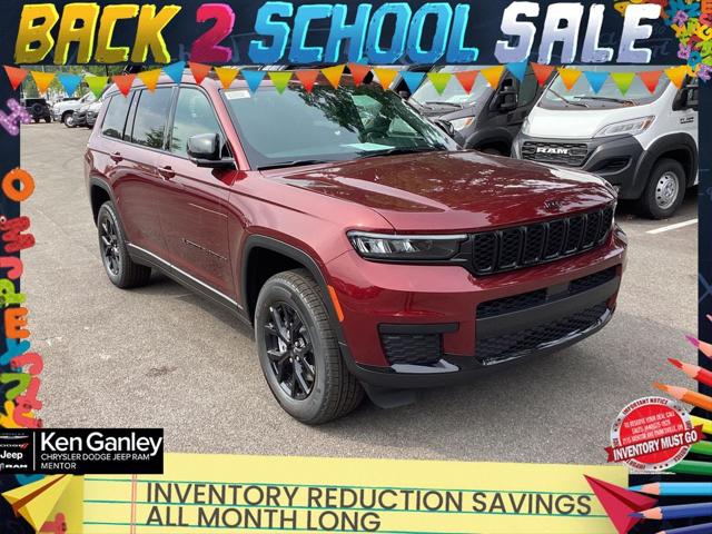 2025 Jeep Grand Cherokee GRAND CHEROKEE L ALTITUDE X 4X4 2025 Jeep Grand Cherokee GRAND CHEROKEE L ALTITUDE X 4X4