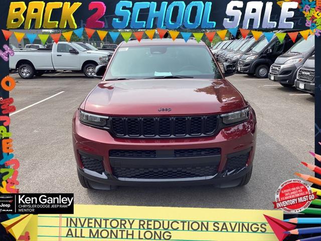 2025 Jeep Grand Cherokee GRAND CHEROKEE L ALTITUDE X 4X4 2025 Jeep Grand Cherokee GRAND CHEROKEE L ALTITUDE X 4X4