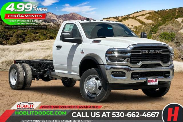 2025 RAM Ram 4500 Chassis Cab RAM 4500 TRADESMAN CHASSIS REGULAR CAB 4X4 84 CA