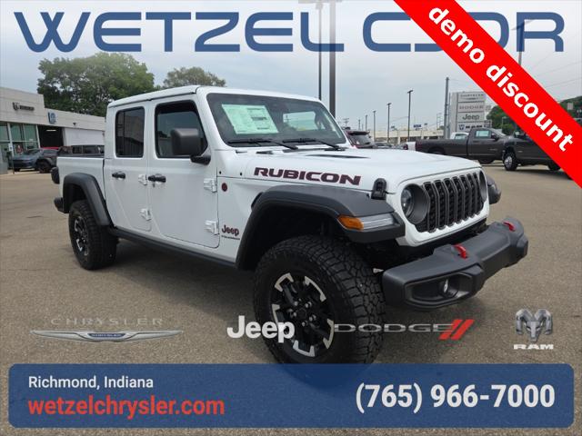 2025 Jeep Gladiator GLADIATOR RUBICON 4X4 2025 Jeep Gladiator GLADIATOR RUBICON 4X4