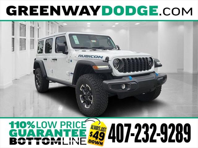 2025 Jeep Wrangler 4xe WRANGLER 4-DOOR RUBICON 4xe