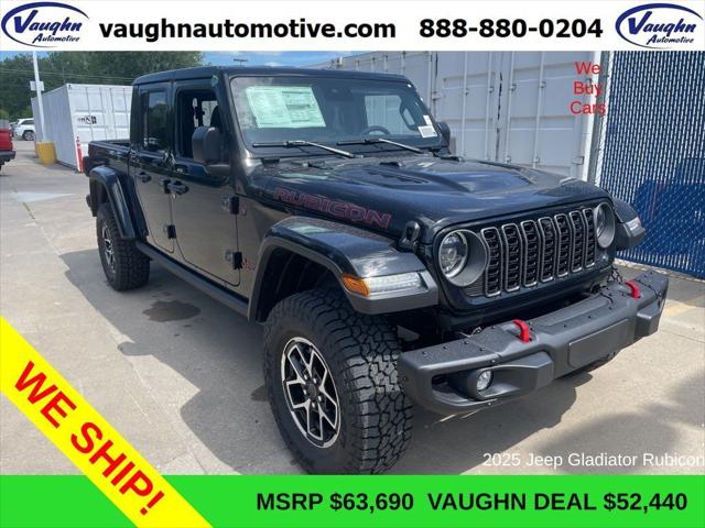 2025 Jeep Gladiator GLADIATOR RUBICON X 4X4