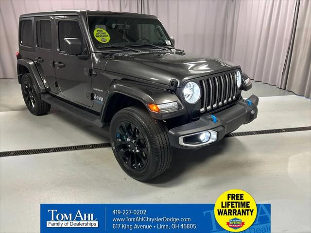 2022 Jeep Wrangler 4xe Unlimited Sahara 4x4 2022 Jeep Wrangler 4xe Unlimited Sahara 4x4