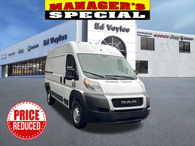 2020 RAM ProMaster 1500 Cargo Van High Roof 136 WB