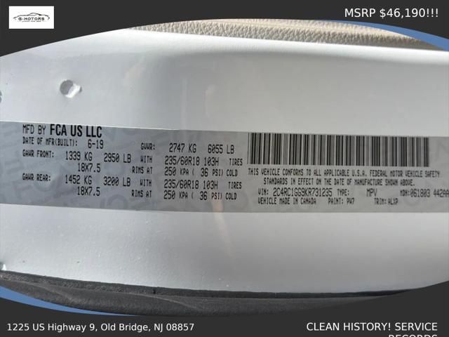 2019 Chrysler Pacifica Limited