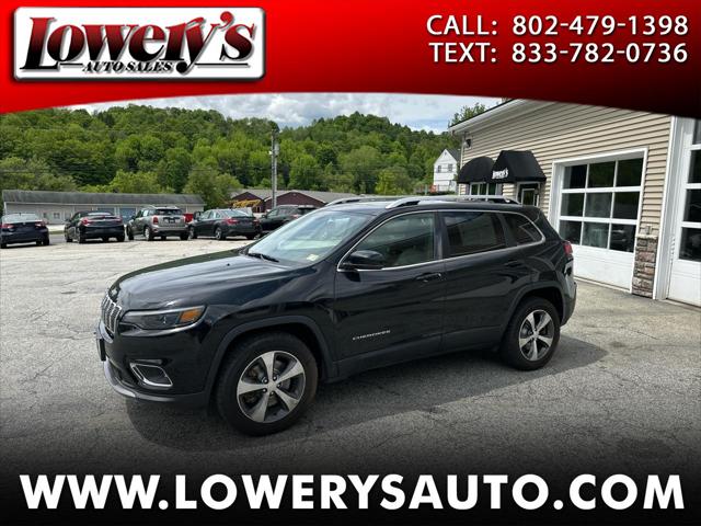 2019 Jeep Cherokee Limited 4x4 for sale in South Barre, VT