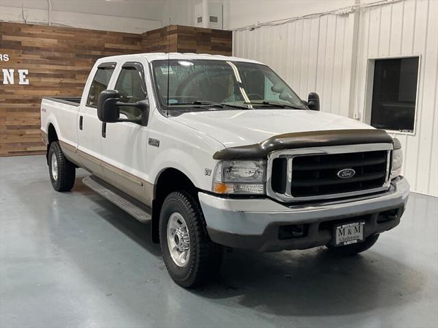 1999 Ford F-250 Lariat Crew Cab 4X4/7.3L DIESEL / 1-OWNER /Leather