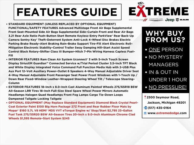 2022 RAM 1500 Big Horn Crew Cab 4x4 57 Box 2022 RAM 1500 Big Horn Crew Cab 4x4 57 Box