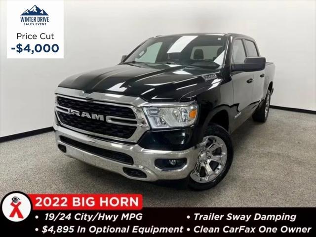 2022 RAM 1500 Big Horn Crew Cab 4x4 57 Box
