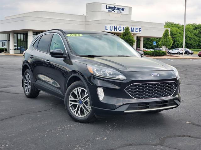 Used 2020 Ford Escape SEL with VIN 1FMCU9H64LUA30884 for sale in Waterford, MI