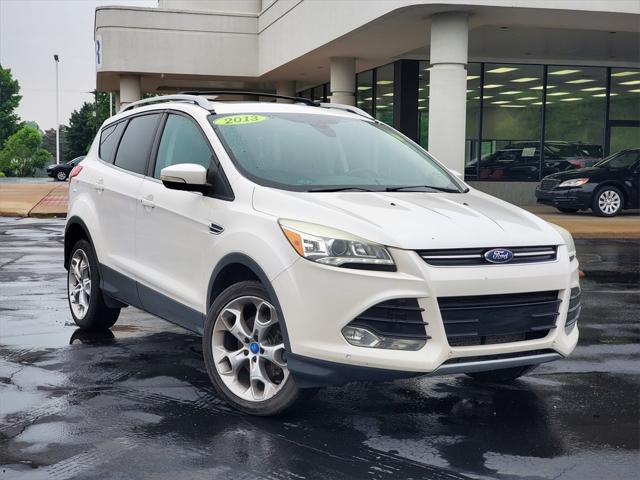 Used 2013 Ford Escape Titanium with VIN 1FMCU9J90DUD17189 for sale in Waterford, MI