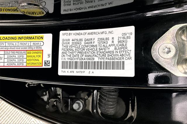 Used 2019 Honda Accord For Sale in Millington, TN