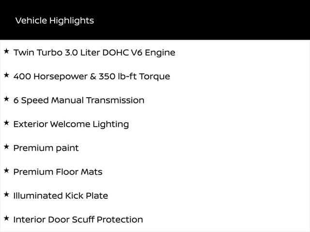 2025 Nissan Z Performance Manual Transmission for sale in TRAVERSE CITY, MI