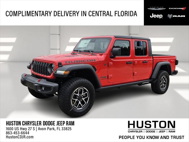 2025 Jeep Gladiator GLADIATOR RUBICON 4X4 2025 Jeep Gladiator GLADIATOR RUBICON 4X4