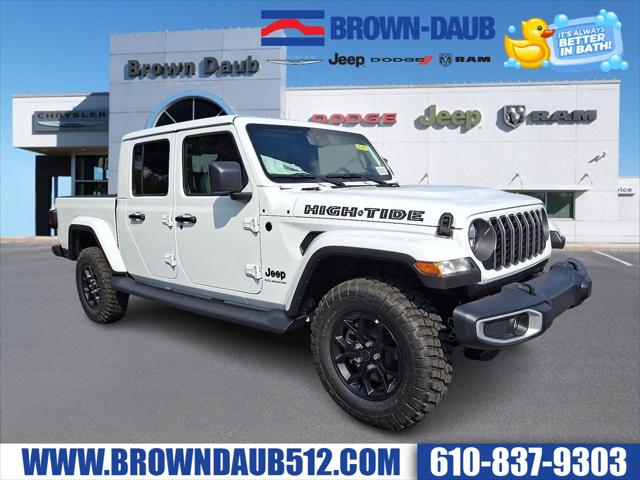 2025 Jeep Gladiator GLADIATOR HIGH TIDE 4X4 2025 Jeep Gladiator GLADIATOR HIGH TIDE 4X4